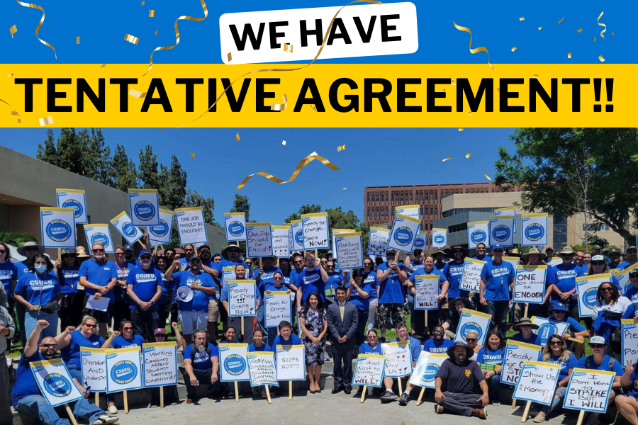 We have tentative agreement