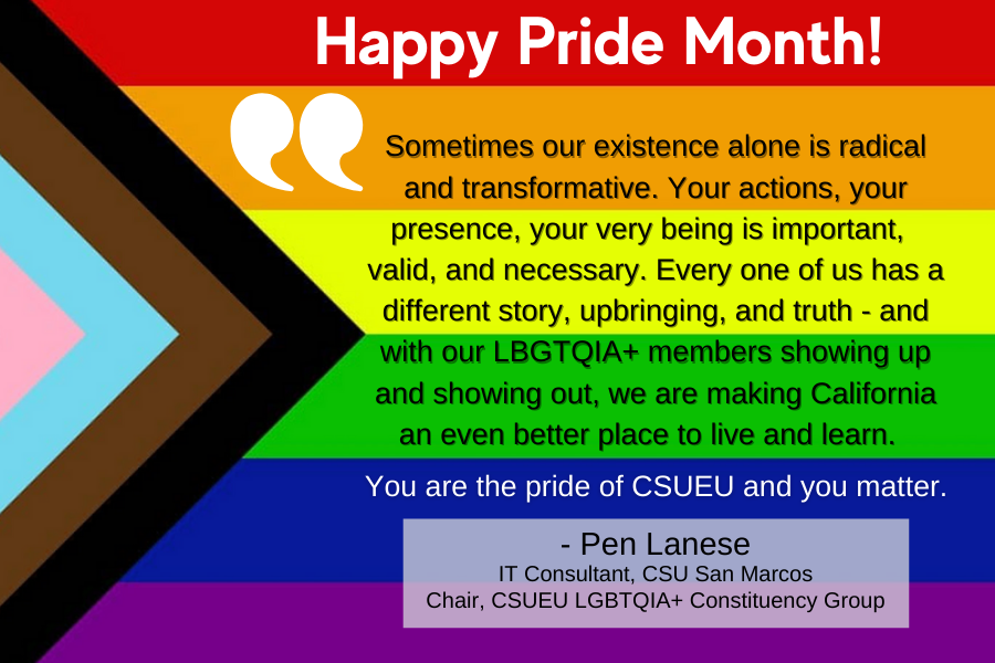 Breaking News We Celebrate Pride Month LGBTQ+