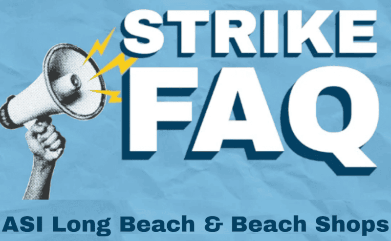 Strike FAQ for ASI and Beach Shops Staff