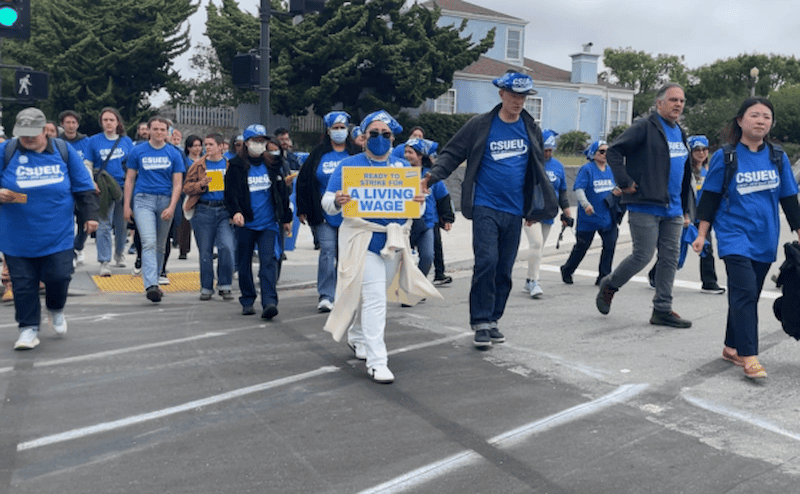 Media Coverage: CSU Workers Disrupt Bargaining at San Francisco State as Contract Deadline Looms