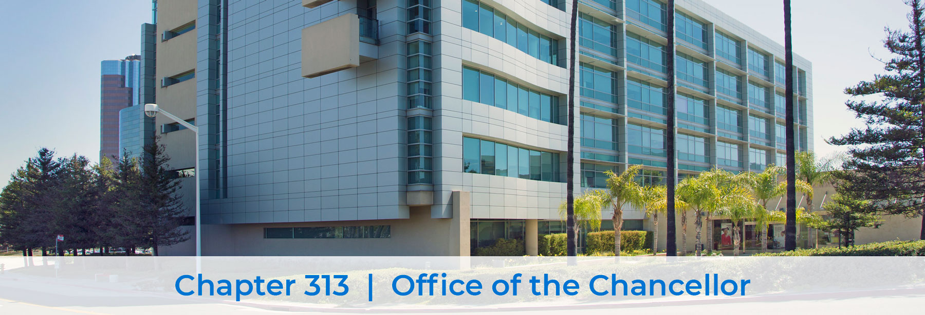 Chapter 313, Office of the Chancellor